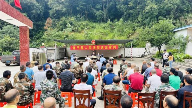 連平法院森林法官工作室深入大尖山鉛鋅礦區(qū)公開開庭審理一起危害珍貴、瀕危野生動物案